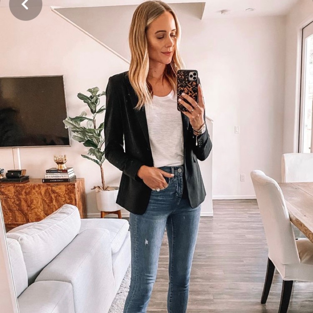 ‼️SOLD‼️ Black Express Cotton Blazer